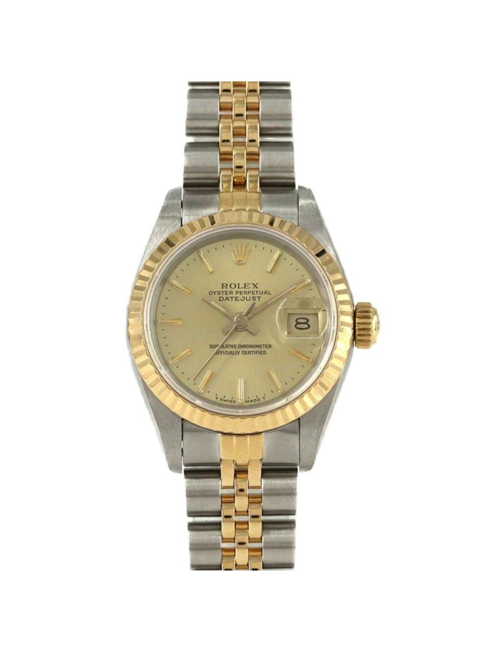 Rolex Datejust Stainless Steel Yellow Gold Automatic